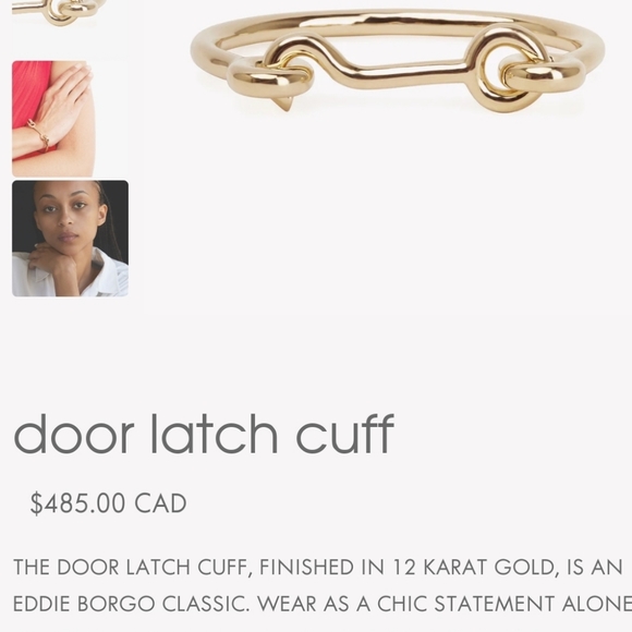 Eddie Borgo door latch cuff - Picture 11 of 12
